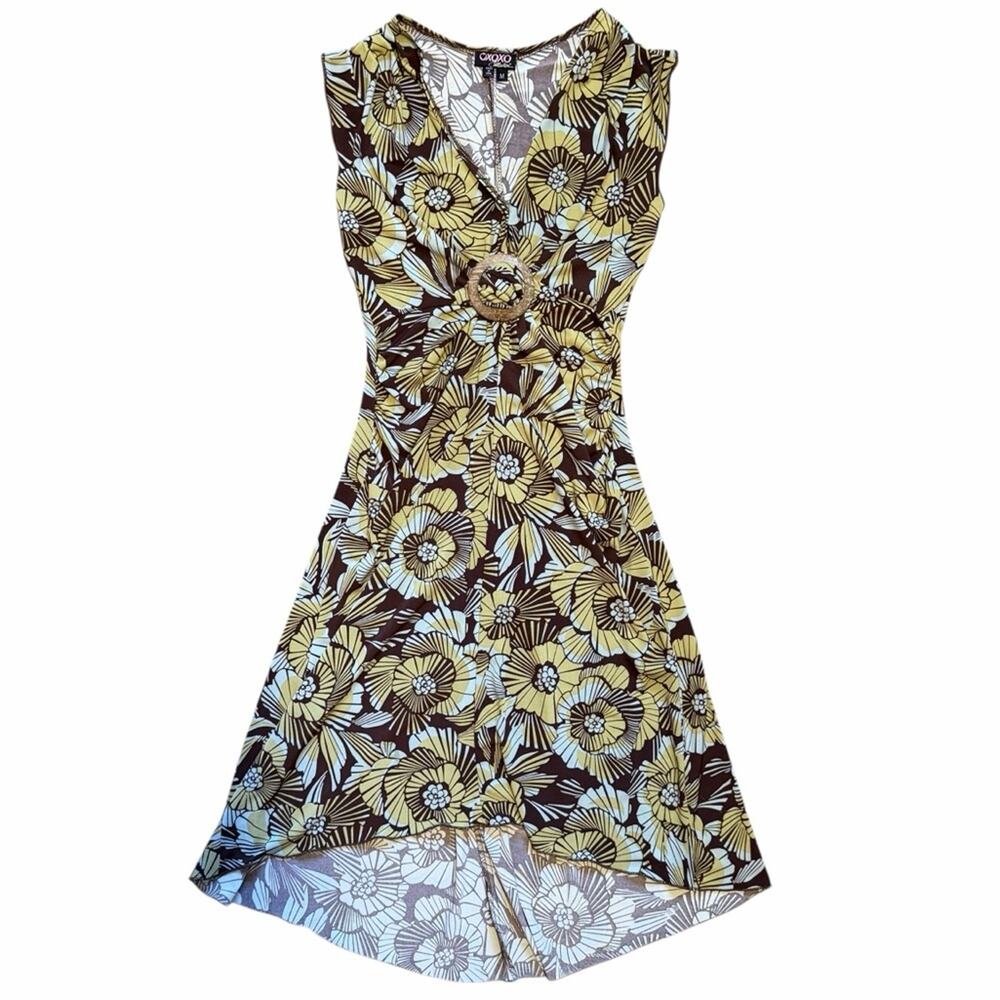 Y2K XOXO Sleeveless Floral Dress Size Medium